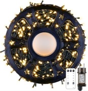 MAGGIFT MAGGIFT 40M 400 diod LED, lampki choinkowe CIEPŁE BIAŁE 