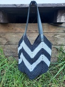 Torba na ramię na szydełku handmade