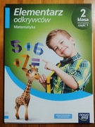 Elementarz odkrywców 2 klasa część 1 Matematyka Podręcznik Nowa Era