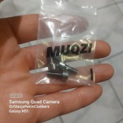 Śruby M-5 komplet do klamka Hamulec XT XTR SLX Srebne 