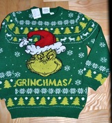 2* the Grinch Świąteczny sweter 6/7 lat_ 116/122 cm