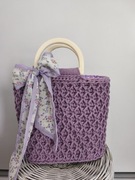 Torebka ręcznie pleciona 