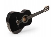 Gitara klasyczna 3/4 MAX SoloArt Junior Black + zestaw | Jak nowa