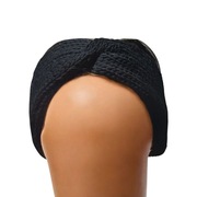 Ręcznie robiona opaska na głowę 100% MERINO Miękka, ciepła,