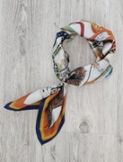 Elegancka chusta jedwabna 70x70 cm 100% JEDWAB 