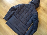 Kurtka zimowa pikowana Lavard granatowa puchowa naturalne pierze rozm M