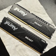Kingston Fury Beast Black 64GB (2x32GB) DDR5 6000 CL30 (KFC560C30BBK2 -64)