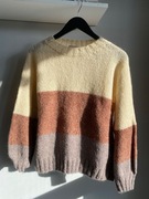 Handmade Sweater - rozmiar M, oversized S, 100% praca ręczna 