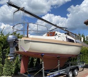 Sprzedam jacht żaglowy KOMPROMIS 720 z przyczepą  - Gotowy do żeglugi!