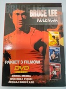 BRUCE LEE KOLEKCJA (3 DVD) DROGA SMOKA. WŚCIEKŁE PIĘŚCI. ŻEGNAJ BRUCE LEE