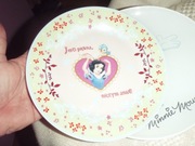 Talerzyk z porcelany Królewna Śnieżka oryginalny Disney