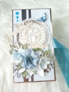 Wyjątkowy prezent komunijny drewniane pudełko na banknoty pamiątka komunii 