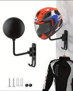 Uchwyt, wieszak ścienny obrotowy na kask, czapkę, ubranie.