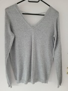 Srebrny sweterek House rozmiar M