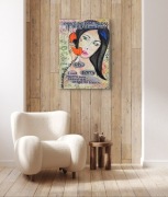 POP ART | RĘCZNIE MALOWANY | UNIKAT | 50x70 | ARTYSTKA