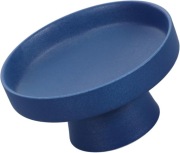 Healifty Ceramiczna Miska Na Owoce z Nóżką Dekoracyjny Talerz Zielona