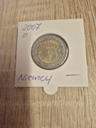 MONETA 2 EURO 2007r NIEMCY D stan 1