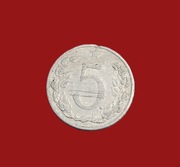 Moneta 5 halerzy 1953, Czechosłowacja