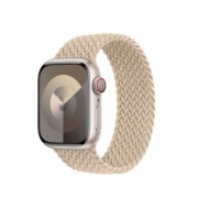 Apple Pleciona opaska Solo w kolorze beżowym do koperty 40mm / 41mm / 42mm