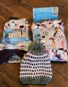 Komplet na zimę NOWY 134 / 140 zimowy kurtka czapka bluza termiczna