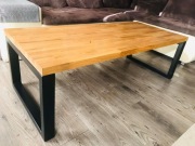 Stolik kawowy LOFT INDUSTRIAL. Stolik stół dębowy