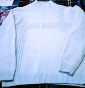 Jasny błękit.Nie noszony mięciutki półgolf z orygin