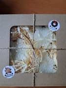 Śnieżynki, gwiazdeczki. Świece sojowe, bezzapachowe. Zestaw 3 sztuk.