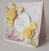 KARTKA OKOLICZNOŚCIOWA na imieniny, urodziny, ręcznie robiona