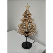 Świecąca choinka LED – dekoracja świąteczna, idealna na prezent – Wersja 2