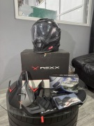 Kask Nexx Wed 2 Vaal Grey Red MT + x com