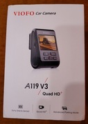 Viofo A119 V3 Quad HD+ Wideo rejestrator +Filtr Polaryzacyjny CPL