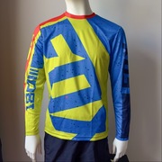 Nowa kolorowa koszulka rowerowa S / sportowa MTB / enduro / downhill