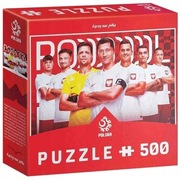 PUZZLE 500 el PIŁKA NOŻNA PZPN REPREZENTACJA POLSKI ZAWODNICY