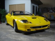 Ferrari 550 Barchetta bez pudła 1:18 Hot Wheels