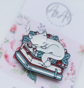 Magnes do igieł, haftu, needle minder, rękodzieło, haft krzyżykowy i płaski