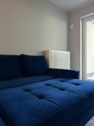 Narożnik, kanapa granatowa 