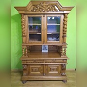 KOMPLET MEBLI GDAŃSKICH DĘBOWY