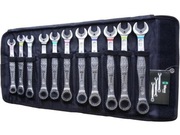 Zestaw kluczy płasko-oczkowych z grzechotkami Wera 6000 Joker 11