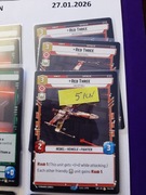Star Wars Unlimited - SOR - RED THREE (RARE) ! TANIO !!!