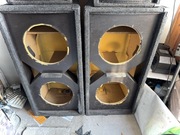 Obudowy kolumnowe 2x 15 cali