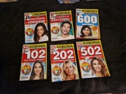 Zestaw 6 krrzyżówek korona