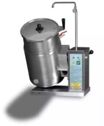 Kocioł warzelny przechylny elektryczny 30l Lozamet KEP-30.1 ze stołem