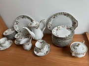 PORCELANA JULIA CHODZIEŻ SERWIS HERBACIANO-KAWOWY RETRO PRL NOWY! 45szt.