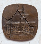 Stary medal PRL / Zamek Królewski / Warszawa / Unikat