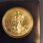 Moneta 1 Dolar Amerykański Orzeł 1 uncja Srebra 2011 + Certyfikat autent