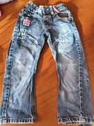 Spodnie jeansowe chłopięce 3/4 lata NEXT 