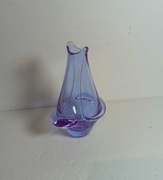 Wazon szklany, neodymowym, Czechy, Klinger