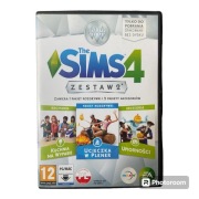 Pudełko kolekcjonerskie gra PC The Sims 4 Zestaw 2 vintage retro