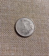 Albania 5 lekë,rok 2000, stan obiegowy
