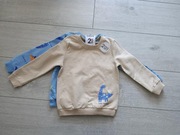 2-pak chłopięcych bluz z dinozaurem r 92